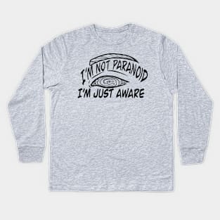 Alyssa #1b Kids Long Sleeve T-Shirt